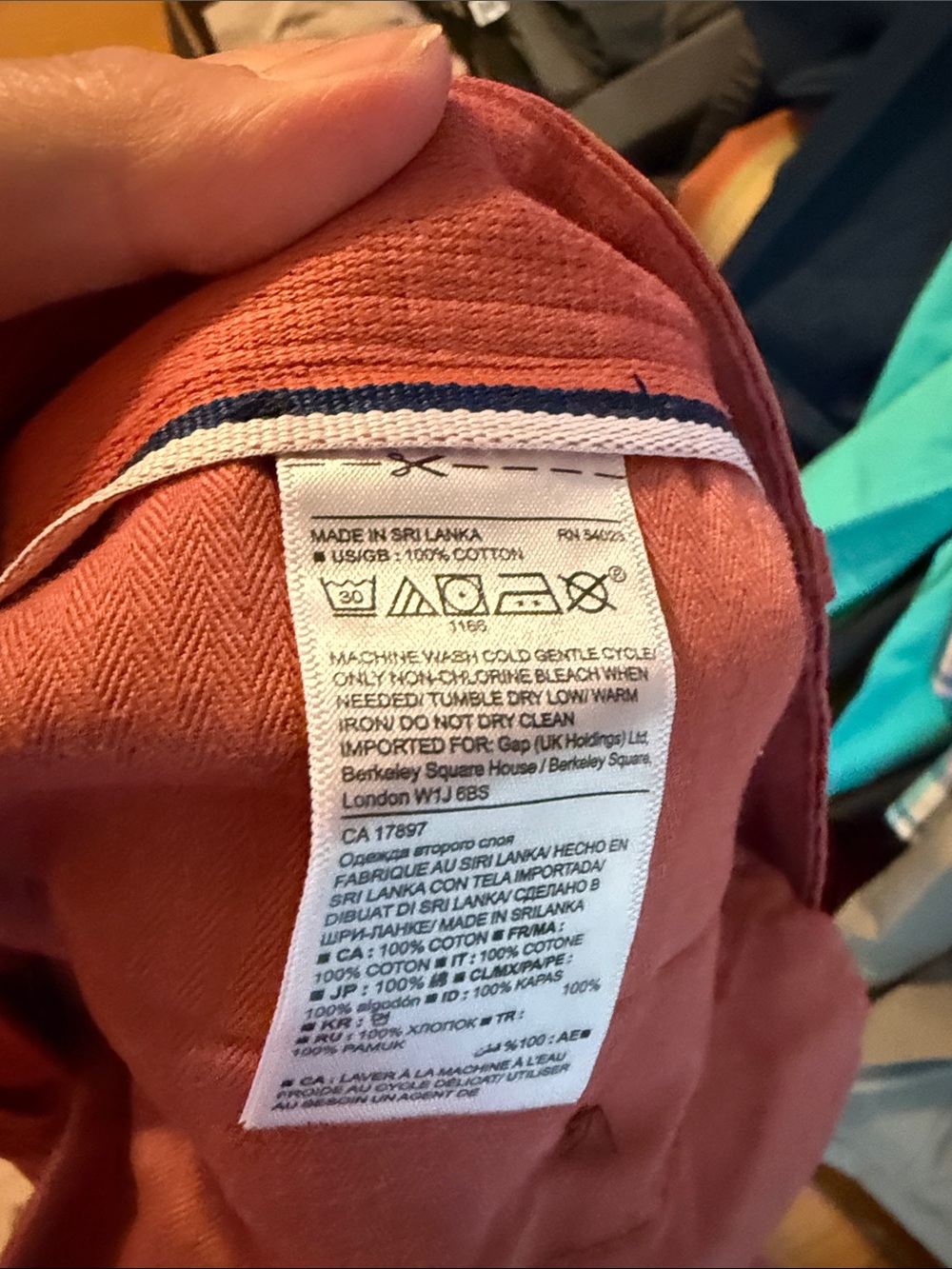 Department: men’s pants